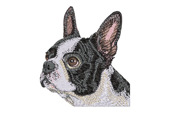 Boston Terrier Embroidery: A Designer’s Craft Fair Review