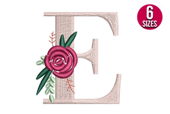 Floral Alphabet E Letter: A Holiday Review