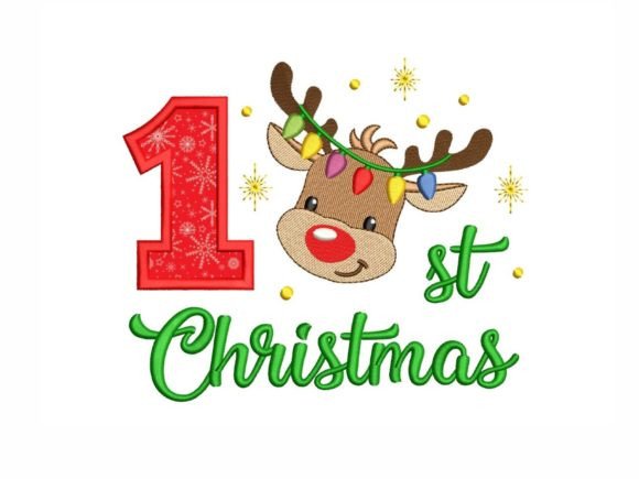 Review: My 1st Reindeer Christmas Applique