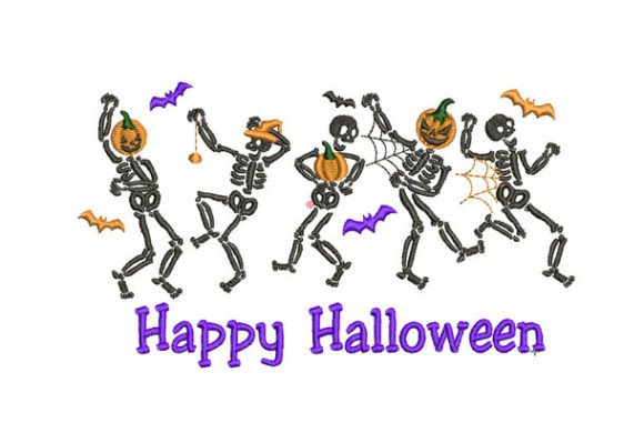Reviewing Dancing Skeletons Halloween Party for Etsy Shops